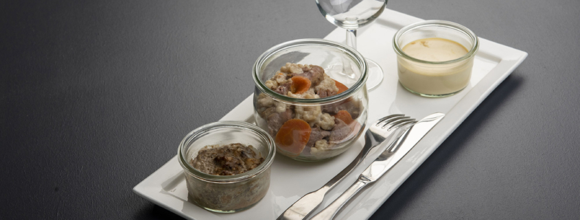 La Poignadière - Table d'hôtes - Le Menu "Traiteur Bocal"